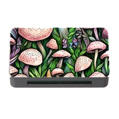 Flowery Garden Nature Woodsy Mushroom Memory Card Reader With Cf by GardenOfOphir