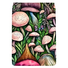 Flowery Garden Nature Woodsy Mushroom Removable Flap Cover (s) by GardenOfOphir