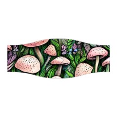 Flowery Garden Nature Woodsy Mushroom Stretchable Headband by GardenOfOphir