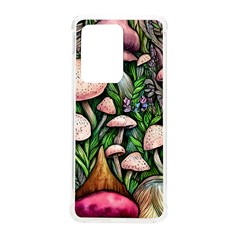 Flowery Garden Nature Woodsy Mushroom Samsung Galaxy S20 Ultra 6 9 Inch Tpu Uv Case