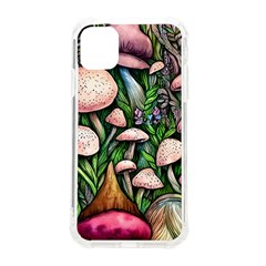 Flowery Garden Nature Woodsy Mushroom Iphone 11 Tpu Uv Print Case