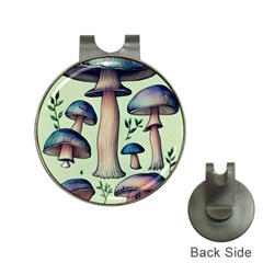 Mushroom Foresty Forestcore Hat Clips With Golf Markers by GardenOfOphir