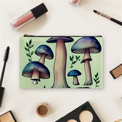 Mushroom Foresty Forestcore Cosmetic Bag (medium)