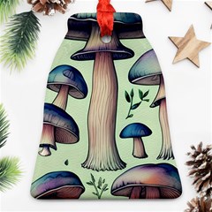 Mushroom Foresty Forestcore Ornament (bell) by GardenOfOphir