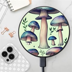 Mushroom Foresty Forestcore Wireless Fast Charger(black)