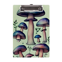 Mushroom Foresty Forestcore A5 Acrylic Clipboard