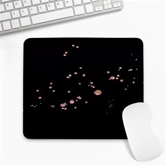 Abstract Rose Gold Glitter Background Large Mousepad by artworkshop