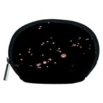 Abstract Rose Gold Glitter Background Accessory Pouch (Medium) Front