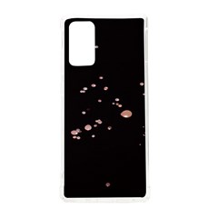 Abstract Rose Gold Glitter Background Samsung Galaxy Note 20 Tpu Uv Case by artworkshop