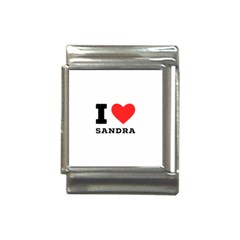 I Love Sandra Italian Charm (13mm) by ilovewhateva