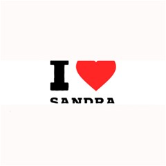 I Love Sandra Large Bar Mat by ilovewhateva