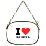 I love sandra Chain Purse (Two Sides) Front