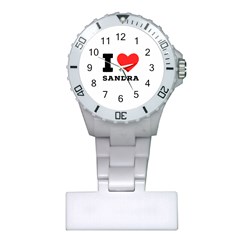 I Love Sandra Plastic Nurses Watch by ilovewhateva