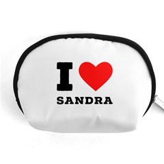 I Love Sandra Accessory Pouch (medium) by ilovewhateva