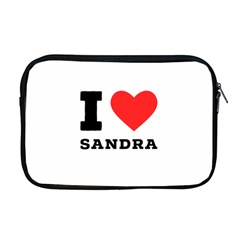 I Love Sandra Apple Macbook Pro 17  Zipper Case by ilovewhateva