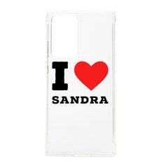 I Love Sandra Samsung Galaxy Note 20 Ultra Tpu Uv Case by ilovewhateva