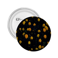 Bloomed Yellow Petaled Flower Plants 2 25  Buttons by artworkshop