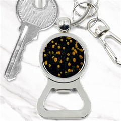 Bloomed Yellow Petaled Flower Plants Bottle Opener Key Chain by artworkshop