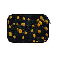 Bloomed Yellow Petaled Flower Plants Apple Ipad Mini Zipper Cases by artworkshop