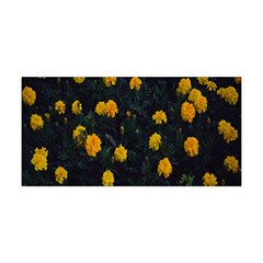 Bloomed Yellow Petaled Flower Plants Yoga Headband by artworkshop