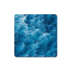 Blue Water Speech Therapy Square Magnet by artworkshop