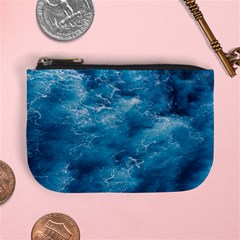 Blue Water Speech Therapy Mini Coin Purse by artworkshop