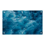 Blue Water Speech Therapy Banner and Sign 5  x 3  Front