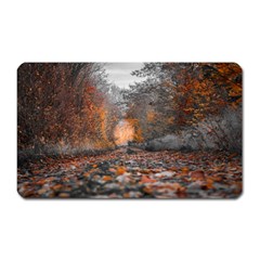 Breathe In Nature Background Magnet (rectangular) by artworkshop