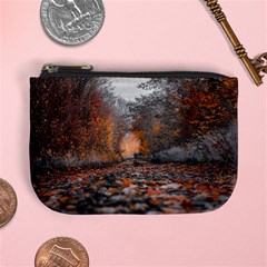 Breathe In Nature Background Mini Coin Purse by artworkshop