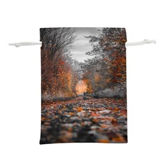 Breathe In Nature Background Lightweight Drawstring Pouch (m)