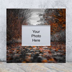 Breathe In Nature Background White Wall Photo Frame 5  X 7  by artworkshop