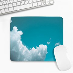 Clouds Hd Wallpaper Large Mousepad by artworkshop