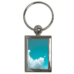 Clouds Hd Wallpaper Key Chain (rectangle) by artworkshop