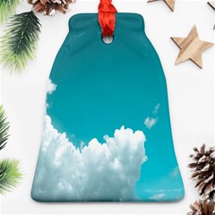 Clouds Hd Wallpaper Bell Ornament (two Sides) by artworkshop