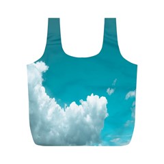 Clouds Hd Wallpaper Full Print Recycle Bag (m) by artworkshop