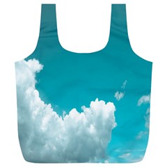 Clouds Hd Wallpaper Full Print Recycle Bag (xl) by artworkshop