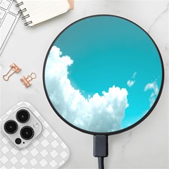 Clouds Hd Wallpaper Wireless Fast Charger(black) by artworkshop