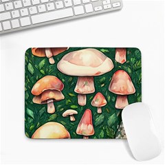 Fantasy Farmcore Farm Mushroom Small Mousepad by GardenOfOphir