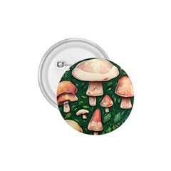 Fantasy Farmcore Farm Mushroom 1 75  Buttons by GardenOfOphir