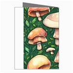 Fantasy Farmcore Farm Mushroom Greeting Cards (Pkg of 8) Right