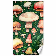 Fantasy Farmcore Farm Mushroom Canvas 40  X 72  by GardenOfOphir