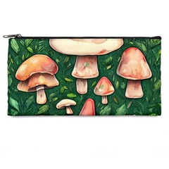 Fantasy Farmcore Farm Mushroom Pencil Case by GardenOfOphir