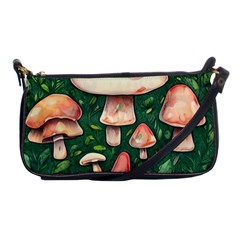 Fantasy Farmcore Farm Mushroom Shoulder Clutch Bag by GardenOfOphir