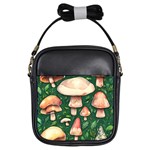 Fantasy Farmcore Farm Mushroom Girls Sling Bag Front