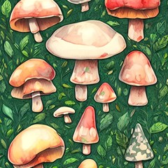 Fantasy Farmcore Farm Mushroom Play Mat (square) by GardenOfOphir