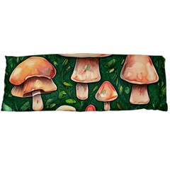 Fantasy Farmcore Farm Mushroom Body Pillow Case (dakimakura) by GardenOfOphir