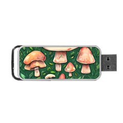 Fantasy Farmcore Farm Mushroom Portable Usb Flash (one Side) by GardenOfOphir