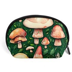 Fantasy Farmcore Farm Mushroom Accessory Pouch (large) by GardenOfOphir