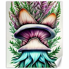 Witchy Forresty Goblincore Fairytale Mushroom Canvas 20  X 24  by GardenOfOphir