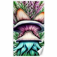 Witchy Forresty Goblincore Fairytale Mushroom Canvas 40  X 72  by GardenOfOphir